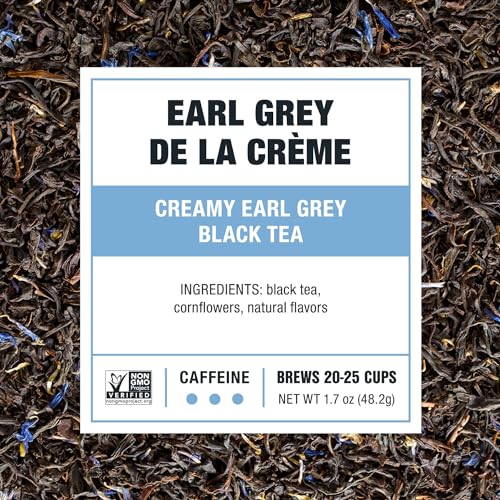 Tiesta Tea - Earl Grey de la Crème, Premium Loose Leaf Tea Blends, Caffeinated Black, Make Hot or Iced & Brews Up to 25 Cups - 1.7 Ounce Resealable Pouch - Image 3