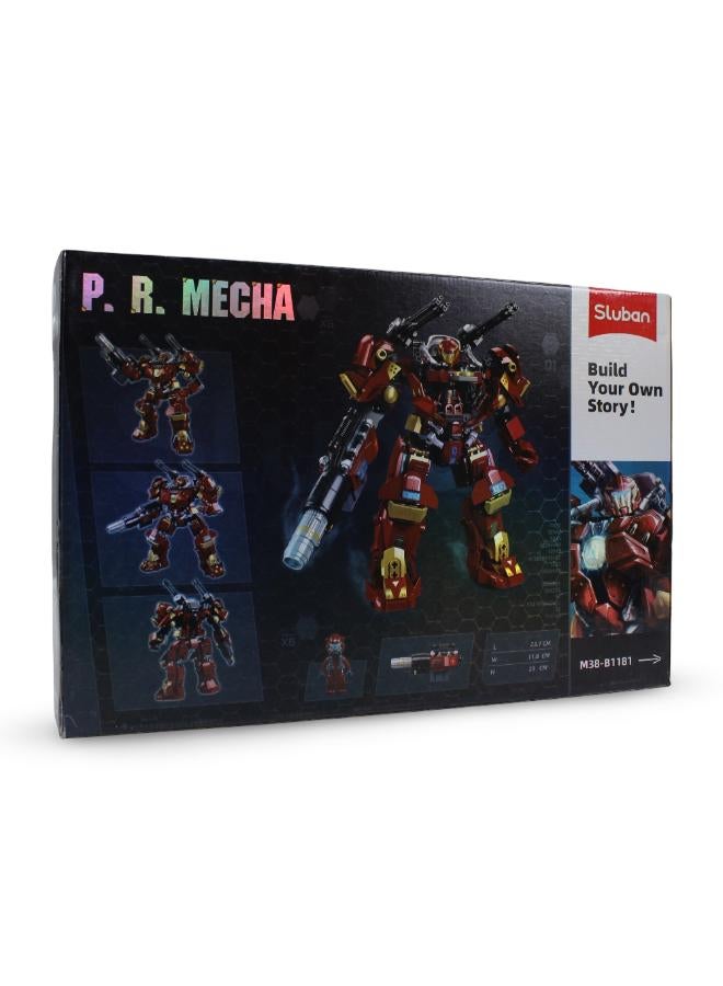 Sluban P.R Mecha Robot - 588Pcs - Image 2