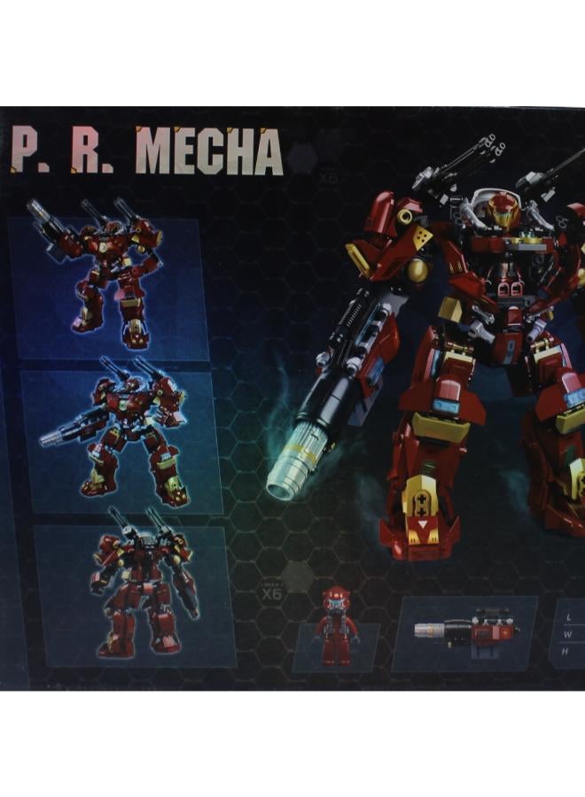 Sluban P.R Mecha Robot - 588Pcs - Image 3