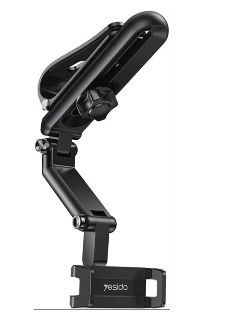 YESIDO C194 Car Phone Mount Sun Visor Phone Holder for Car Universal Clip 360 Degree Adjustable Cell phone Stand Rearview Mirror Cradle. - Image 1