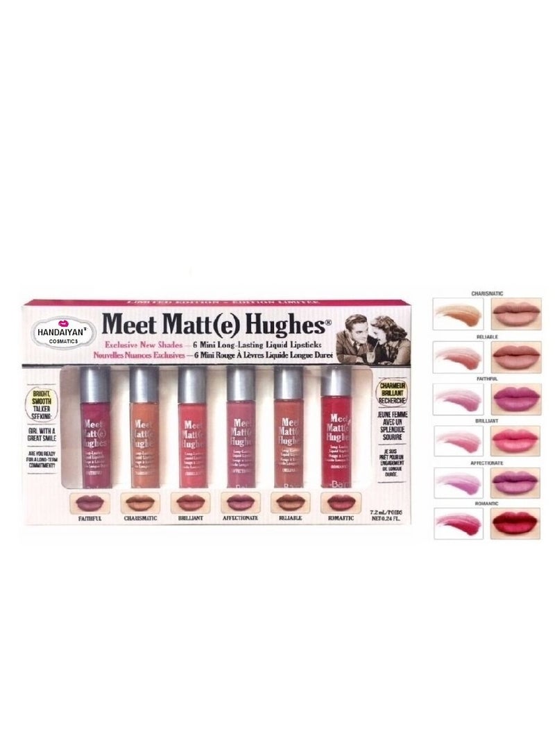 Handaiyan Face Makeup Essentials Set: Sponge + Eyelash Serum + Sunscreen + Blush Palette + Lipstick Set - Image 4