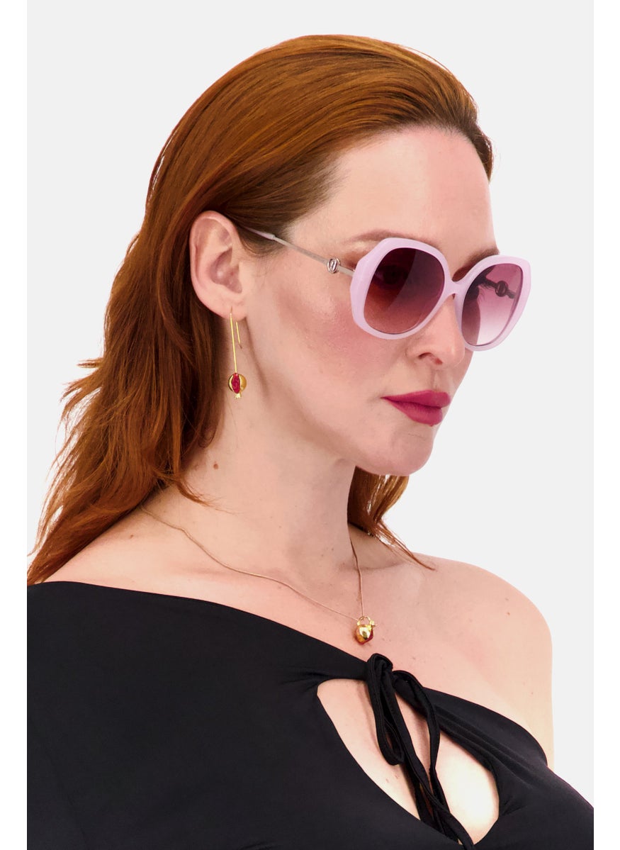 Marc Jacobs Women MARC 581/S Round Sunglasses, Pink  - Image 2