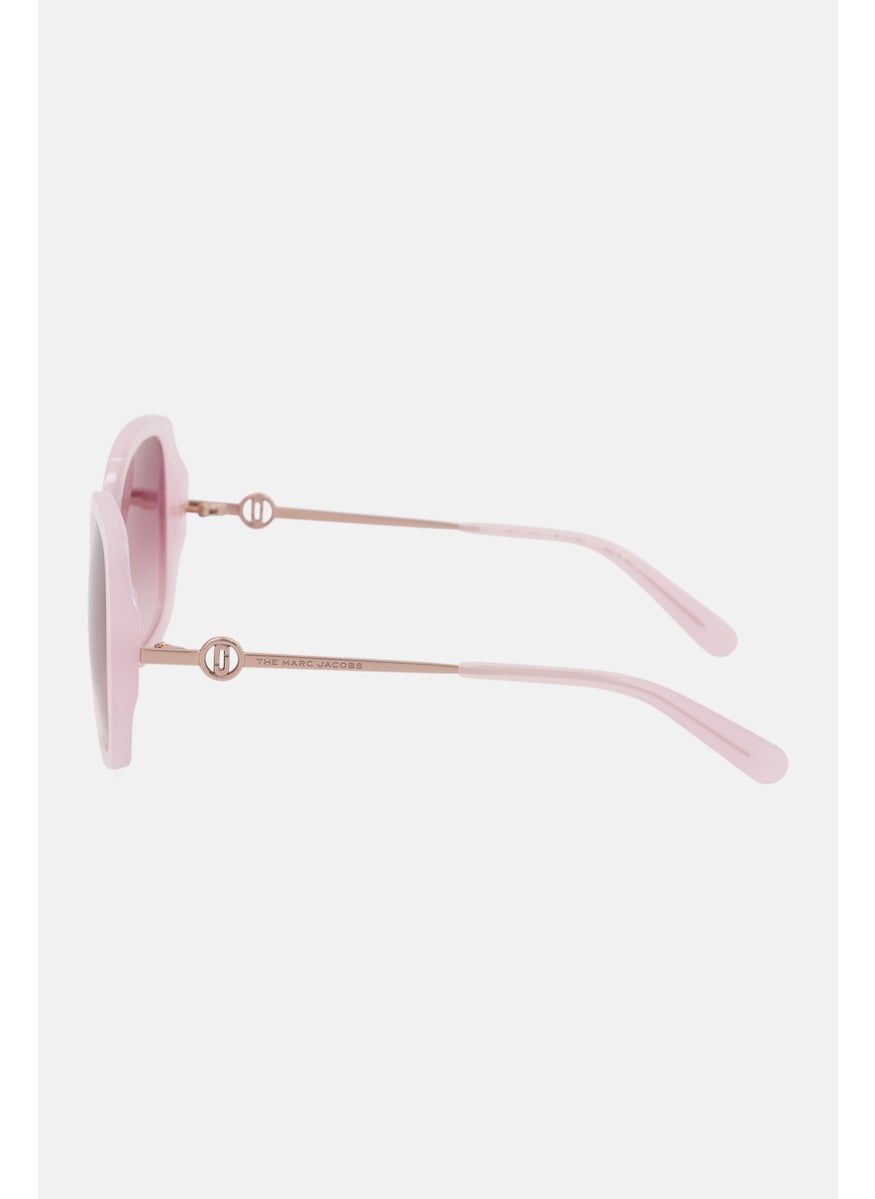Marc Jacobs Women MARC 581/S Round Sunglasses, Pink  - Image 3
