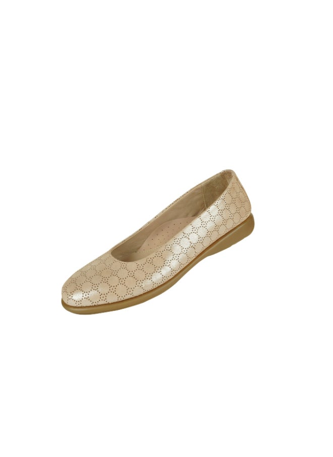 DFC RELAX DFC RELAX Ladies Flat Shoes E 1118 88 R Gold  - Image 3