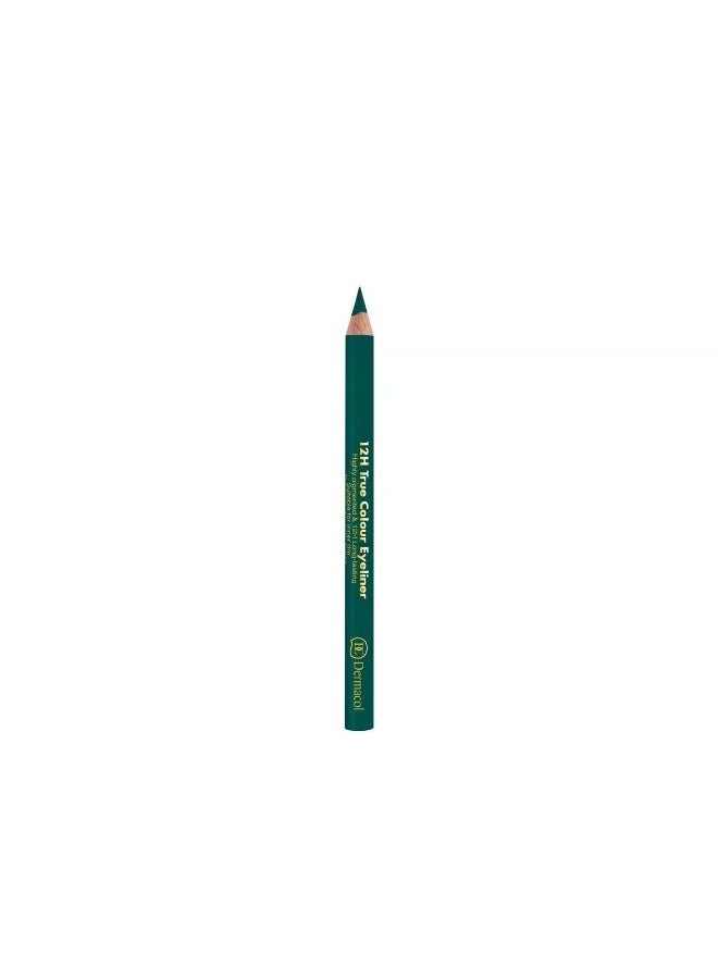 Dermacol 12h True Color Eyeliner 5 Green 2g - Image 1