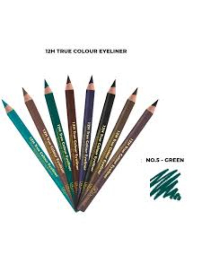 Dermacol 12h True Color Eyeliner 5 Green 2g - Image 3