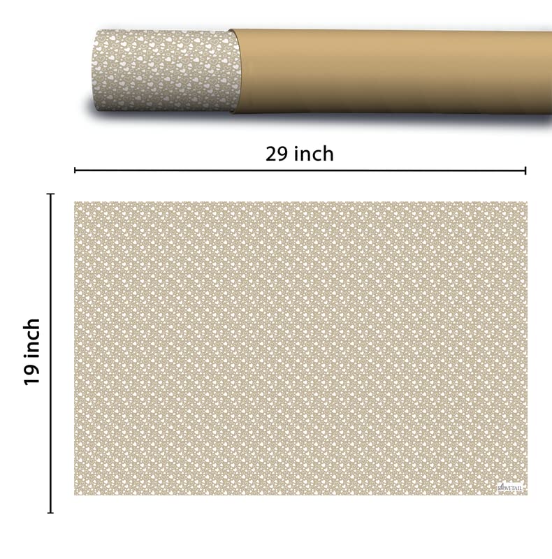 Dovetail White Love Gift Wrapping Paper Sheet Pack of 10 - Image 3