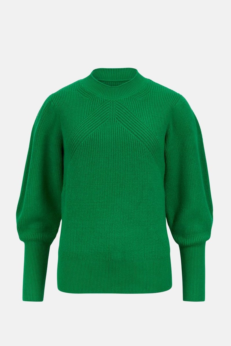 Tchibo سويت شيرت نسائي بأكمام طويلة وياقة دائرية، أخضر - Image 3