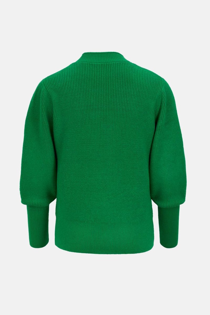 Tchibo سويت شيرت نسائي بأكمام طويلة وياقة دائرية، أخضر - Image 2