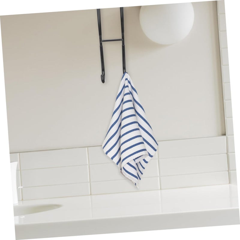 Heavy Duty Stainless Steel Over The Door Shower Hook Black Curved Towel Hanger Rustproof - Image 5