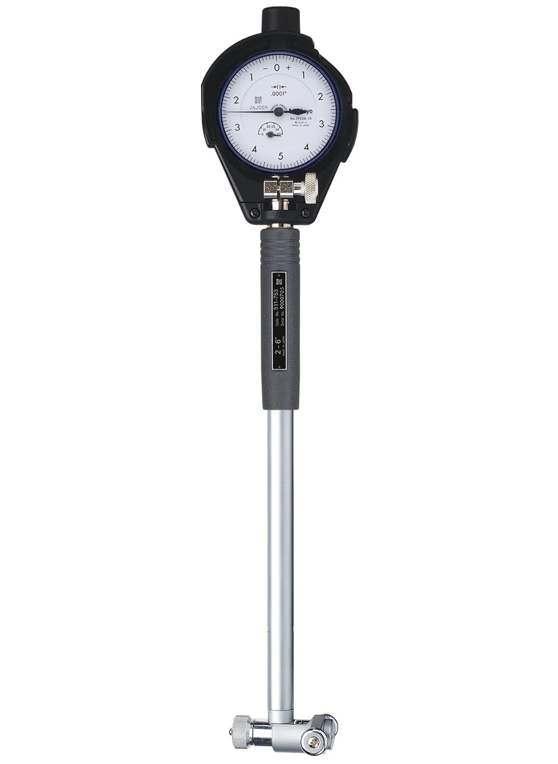 Mitutoyo Mitutoyo511753 Dial Bore Gage 26 in 00001 in Res 