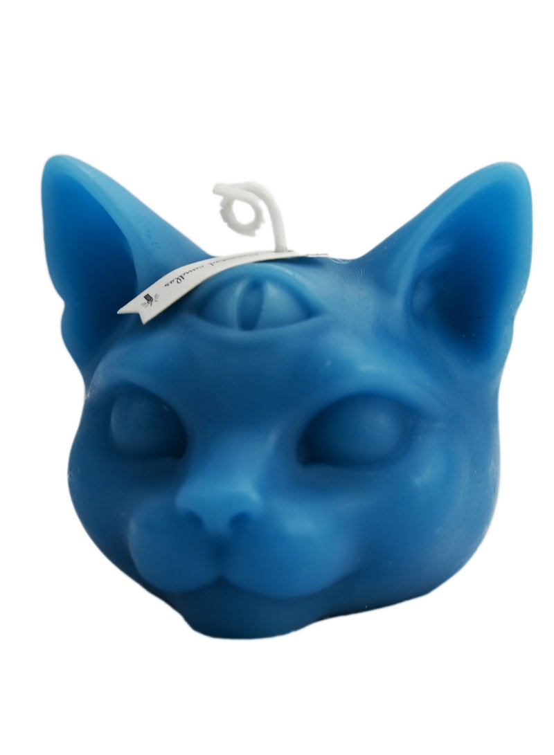 Third Eye Cat Scented Candle / Aesthetic Candle Scented for Home, Office, Living Room / Aromatherapy candles/ Nice Smelling Candles/ Scented Candles for Gifting to Pet Lovers/Candle Gifting