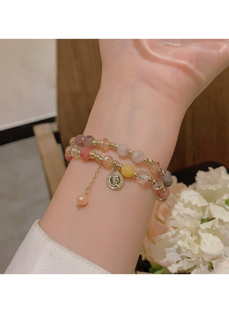 Goolsky Colorful Beaded Bracelet for Women – Y2K Aesthetic Boho Handmade Friendship Jewelry - Image 4
