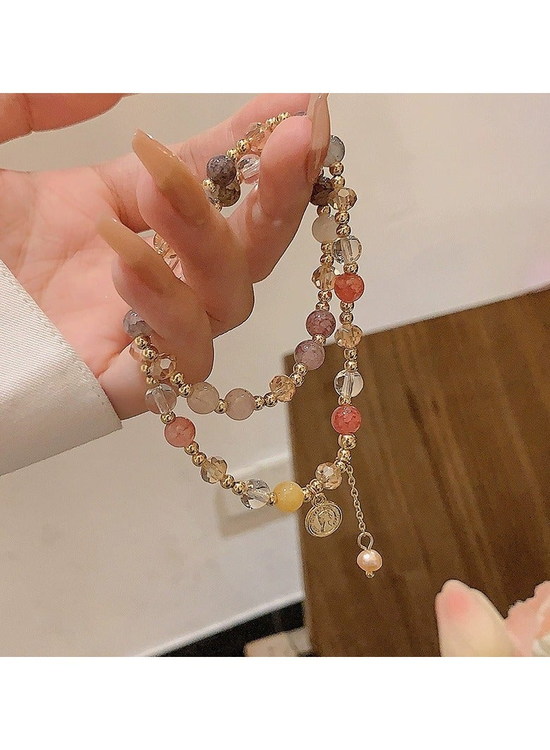 Goolsky Colorful Beaded Bracelet for Women – Y2K Aesthetic Boho Handmade Friendship Jewelry - Image 3