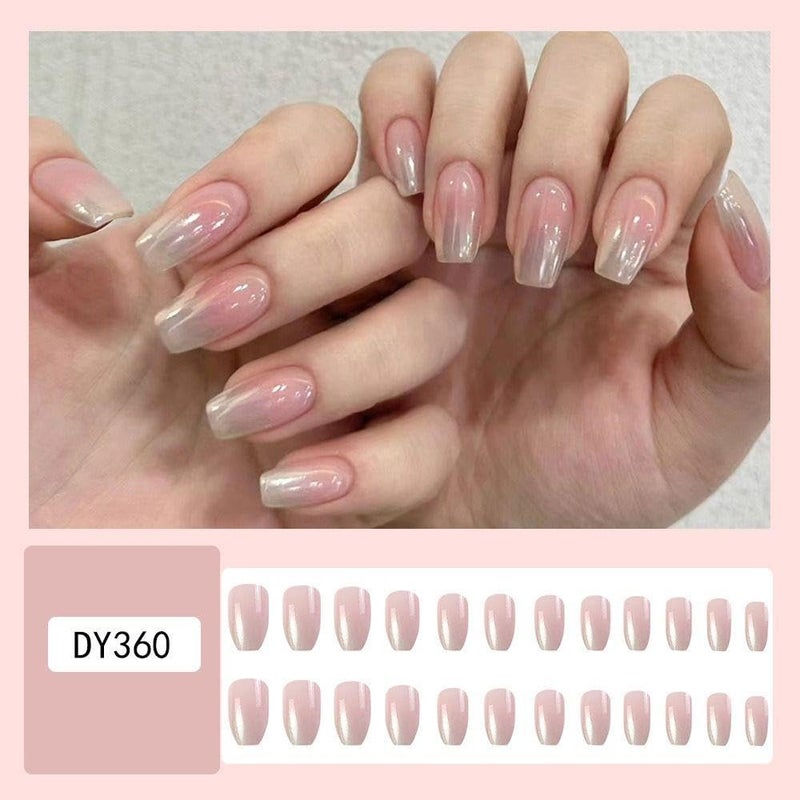 FASHIONHARBOUR Fashionharbour 24 Reusable Artificial Fake Nail Set Lightweight Long Lasting Easy To Use Quick Fix For Festivals Special Occasions - Image 2