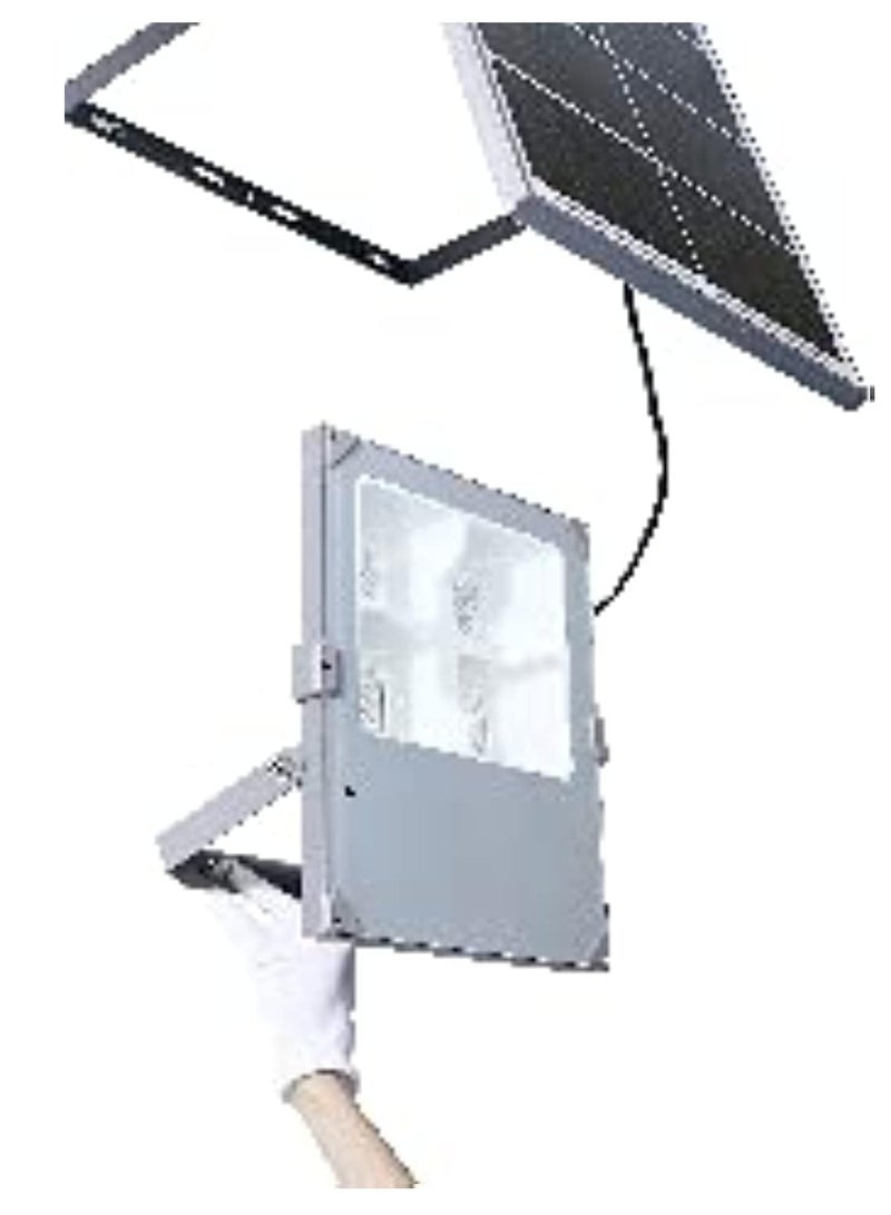 MHR Solar Flood Light 400W, Outdoor Waterproof LED Security Lamp with Remote Control - Image 2
