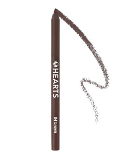 Hearts Waterproof Eyeliner Pencil - Brown 04 - pzsku/ZAE692B25E6838C0AFB3DZ/45/_/1740417908/cb6c893f-3694-4cea-ad25-ec26e5e1f2d6