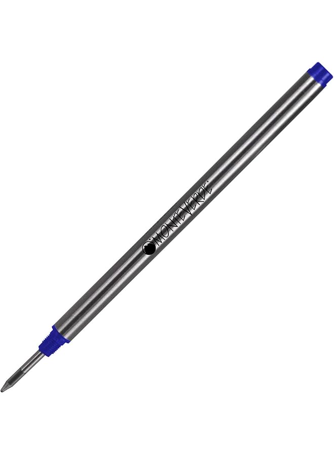 erorex Usa Rollerball Refill To Fit Montblanc Rollerball Pens Fine Point Blue 2 Pack M222Bu - Image 1