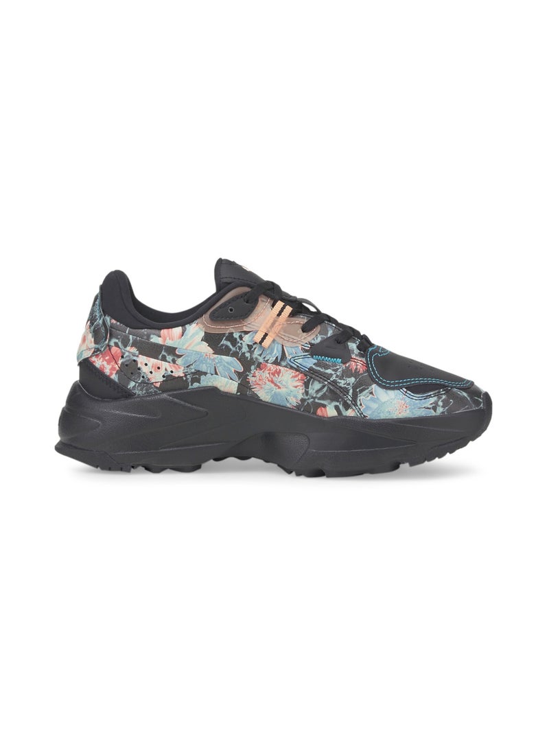 PUMA Orkid Hidden Flowers Womens Black Trainers  - Image 5