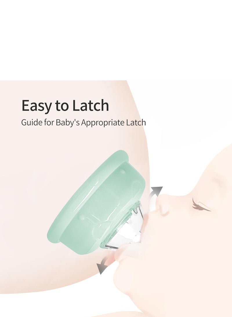 لوكو زجاجة رضاعة  لوكو مغطاة بطبقة سيليكون (زجاج من الداخل/سيليكون من الخارج)، جسم انسيابي، ملمس طبيعي، سهلة التنظيف، مقاومة للحرارة، 240 مل، +6 أشهر - Image 5