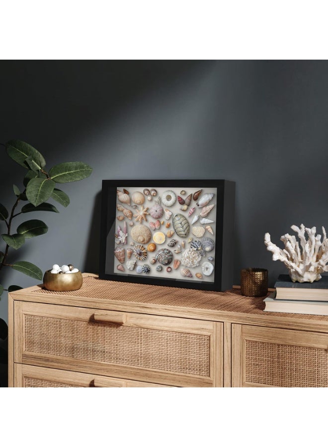 أمريكان فلات إطار خشبي للصور بتصميم صندوق مظلل - Image 5