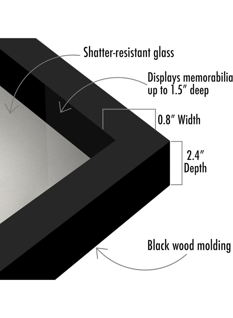 أمريكان فلات إطار خشبي للصور بتصميم صندوق مظلل - Image 2