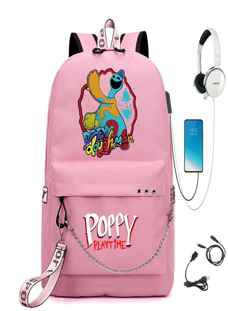 Poppy playtime Children Bag Sackpack Backpack Laptop Sports Bags Fashion for Women Girls Kids