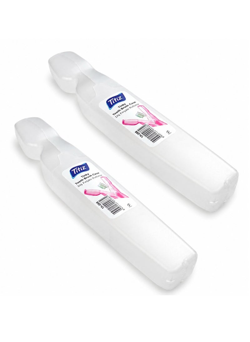 Titiz Tooth Brush Cover - 2 Pcs - Image 1