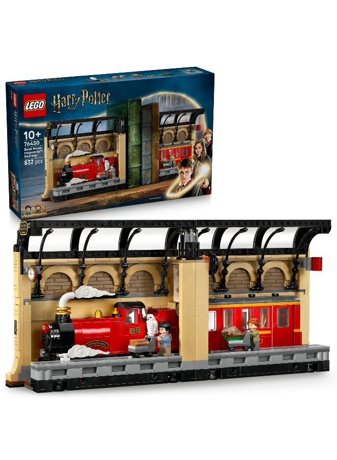 LEGO LEGO Harry Potter Book Nook: Hogwarts Express 76450 Building Set (832 Pieces)  - Image 1
