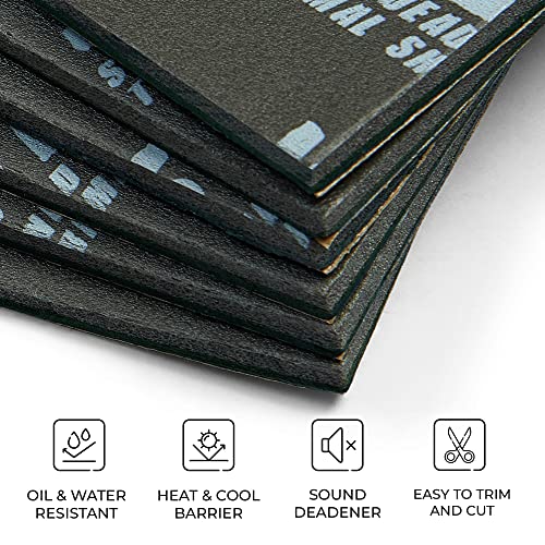 Siless LinerPRO 2in1 200 mil (5mm) 36 sqft Car Sound Deadening & Heat Insulation Closed Cell Foam - PE Foam Sound Deadener - Image 4