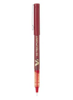 PILOT Pilot BX-V7 Hi-Tecpoint Rollerball Pen Pure Liquid Ink 0.7 mm - Red  - Image 2