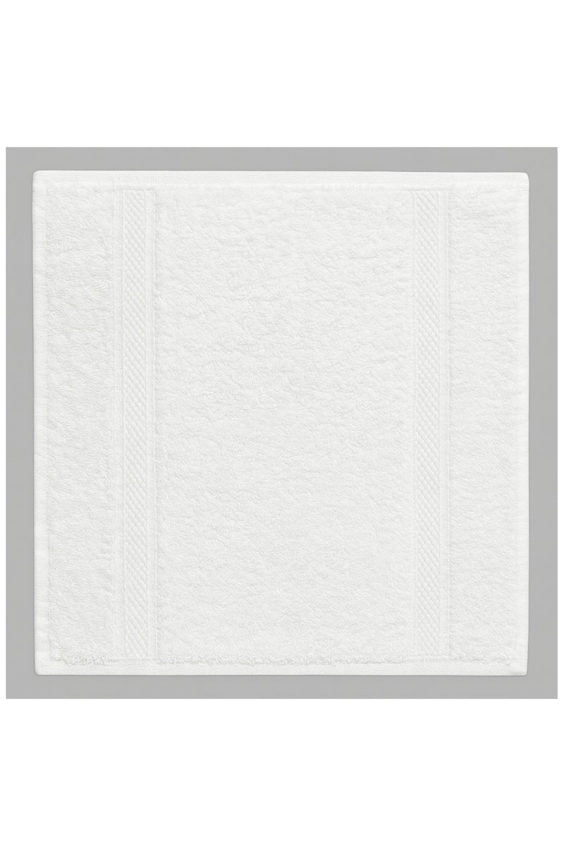 فابينني مناشف وجه فاخرة من القطن بنسبة 100%، 12 قطعة، مقاس 33×33 سم، مناشف غسيل 13×13 بوصة، مناشف صغيرة ناعمة وماصة، تصميم بحافة مزدوجة، مجموعة مناشف أطباق متعددة الاستخدامات للحمامات وغرف الطعام والصالات الرياضية والفنادق والمنتجعات الصحية. - Image 3