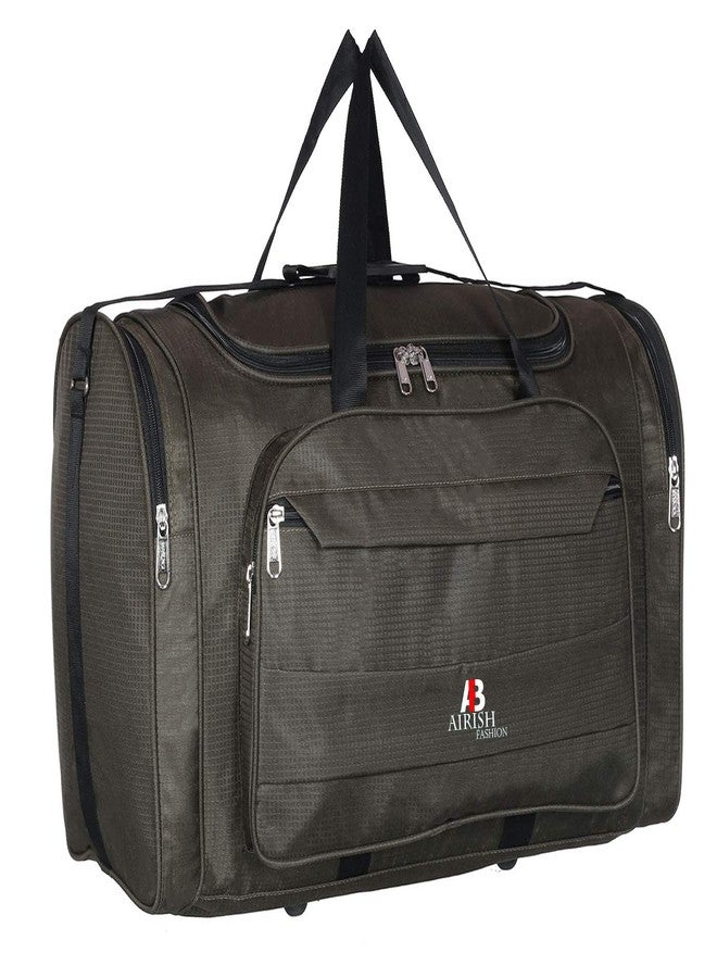 Airish Lightweight Heavy Duty Fabric Travel Luggage Duffel Bag (Green,50 litres)22Inch - Image 1