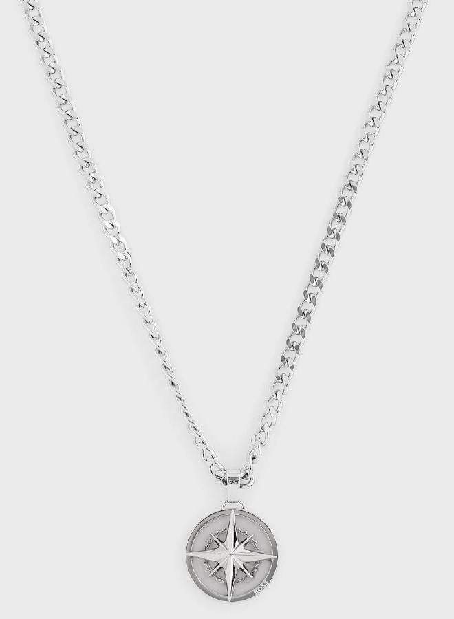 BOSS North Necklace in Stainless Steel - 1580544 - Image 1