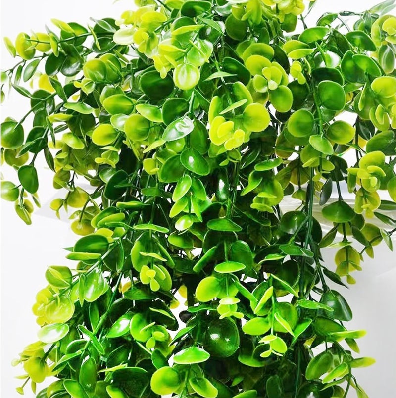 WYTE ORIGIN Artificial Hanging Plants Fern Vine - Fake Ivy Leaves Decoration for Indoors & Outdoors, Faux Foliage Greenery Decor for Living Room, Balcony, Garden, Bedroom 2Pcs (Green-i) - Image 4
