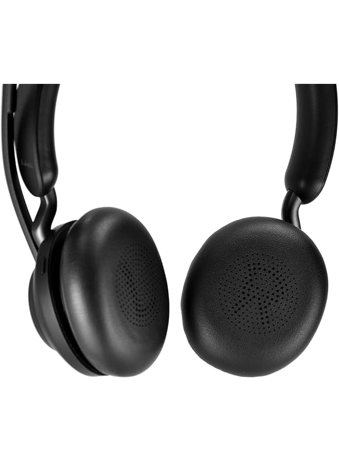 erorex Replacement Earpads For Jabra Elite 45H Evolve2 65 40 Ms Uc Headphones Headset Leather Ear Pads Earmuffs Ear Cushions Sponge Memory Foam Pads - Image 3