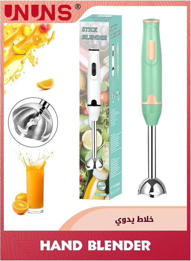 UNUNS 3-in-1 Immersion Hand Blender,Stainless Steel Blades,Corded Blender,Including Whisk And Milk Frother,Pressure Controlled Stick Mixer,Sauces,Soup,Smoothies,Baby Food  - Image 1