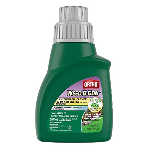Ortho Weed B-gon Chickweed, Clover & Oxalis Killer for Lawns Concentrate, Treats 3,200 sq. ft., 16 fl. oz. - Image 5