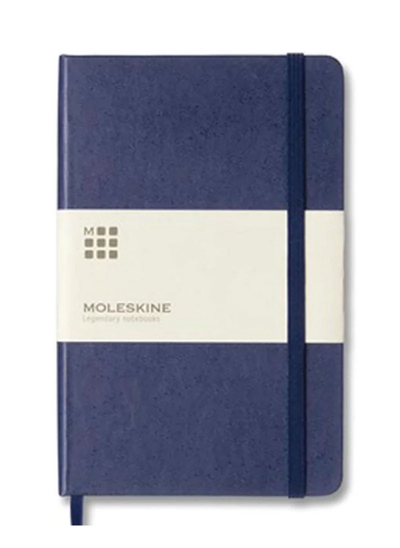 MOLESKINE Moleskine Classic Medium Ruled Hard Cover Notebook - Prussian Blue