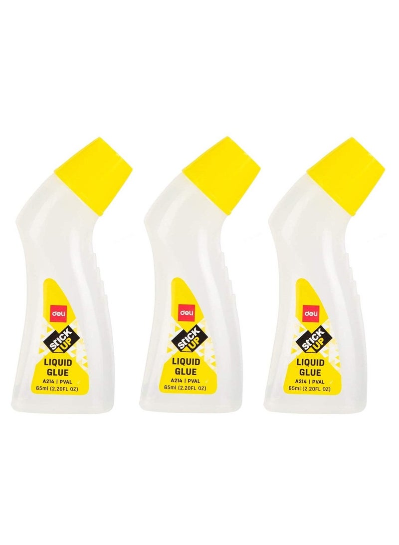 Deli غراء سائل 3 قطع 65 مل - Image 1