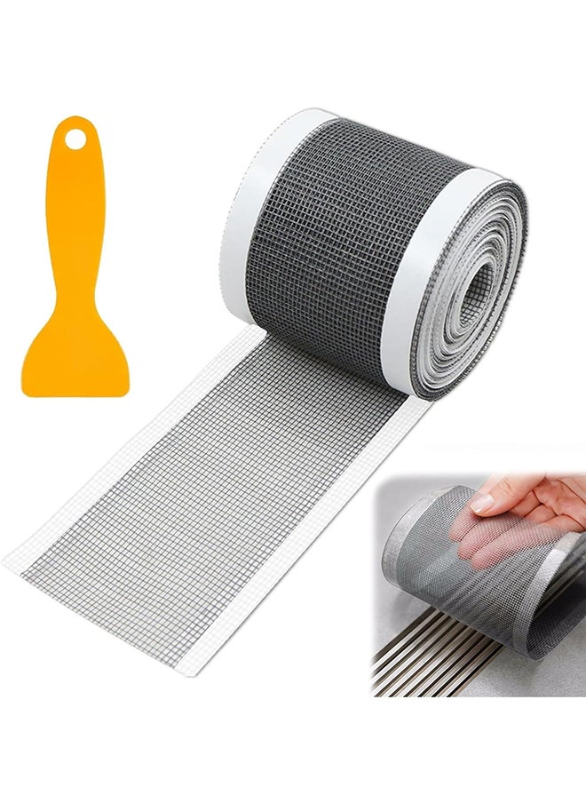 Generic Drain Hair Catcher Disposable 70 Mm X 10 M, Shower Drain Mesh Sticker, Hair Strainer Shower Filter Rinse Strainer Sticker, Drain Strainer Shower, For Showers, Bathtubs, Kitchens  - Image 1