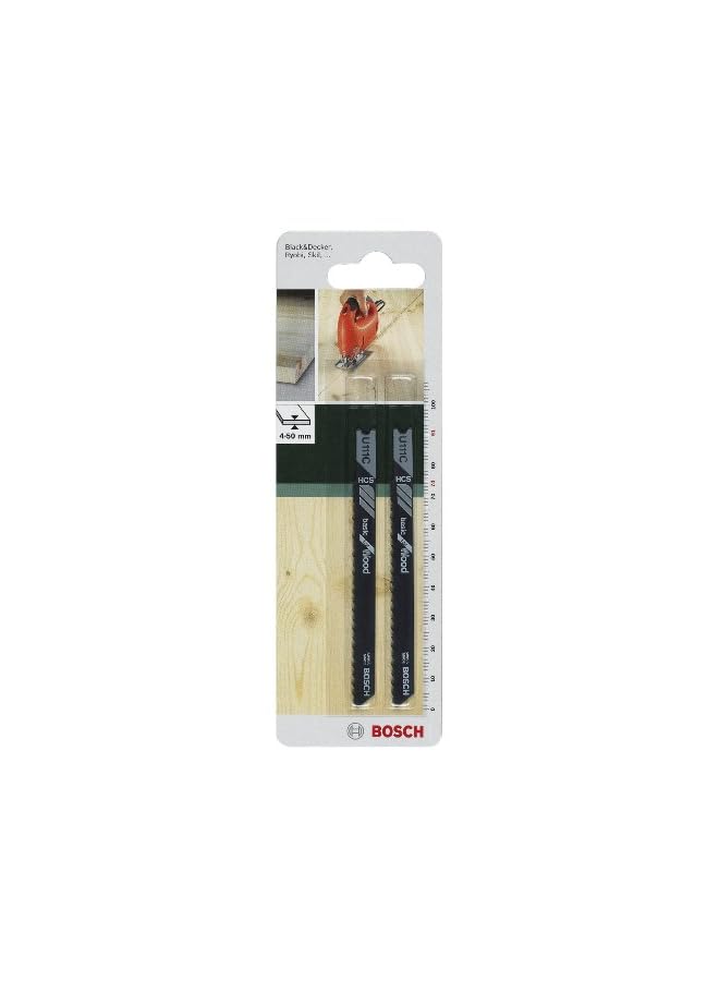 BOSCH Jigsaw Blade Hcs Set Of 2 Pieces, U111C - 2 609 256 755 - Image 3