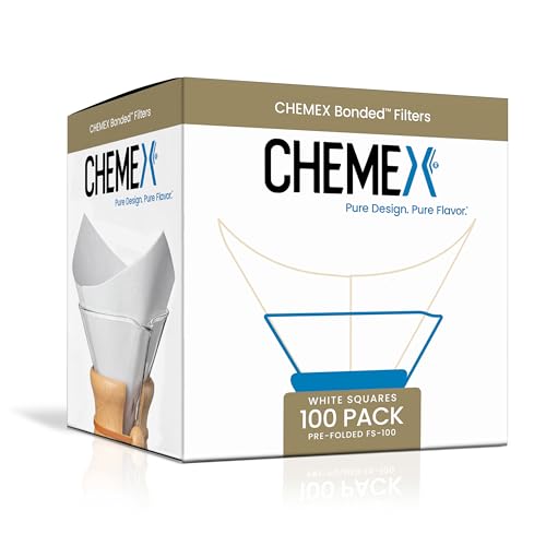 Chemex Bonded Filter - Square - 100 ct - Exclusive Packaging - Image 1