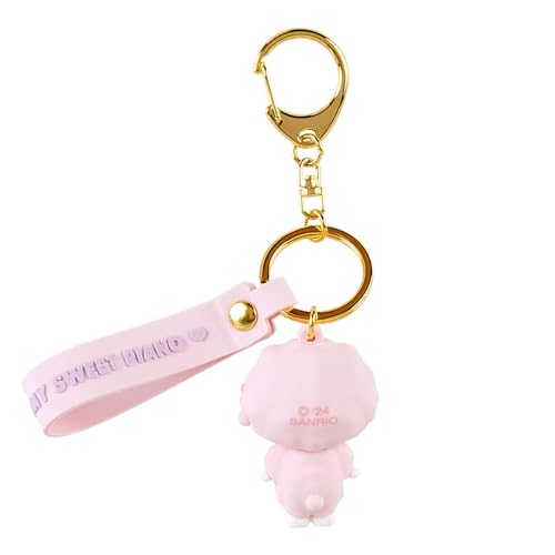 SANRIO My Sweet Piano Pink Key Holder, 3D Keychain, Lightweight, Music Theme, 5 x 3.8 x 3 cm, Unisex, for Children & Sanrio Fans - Image 2