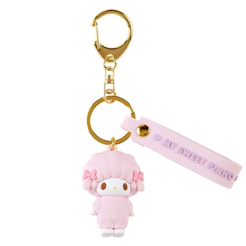 SANRIO My Sweet Piano Pink Key Holder, 3D Keychain, Lightweight, Music Theme, 5 x 3.8 x 3 cm, Unisex, for Children & Sanrio Fans - Image 5