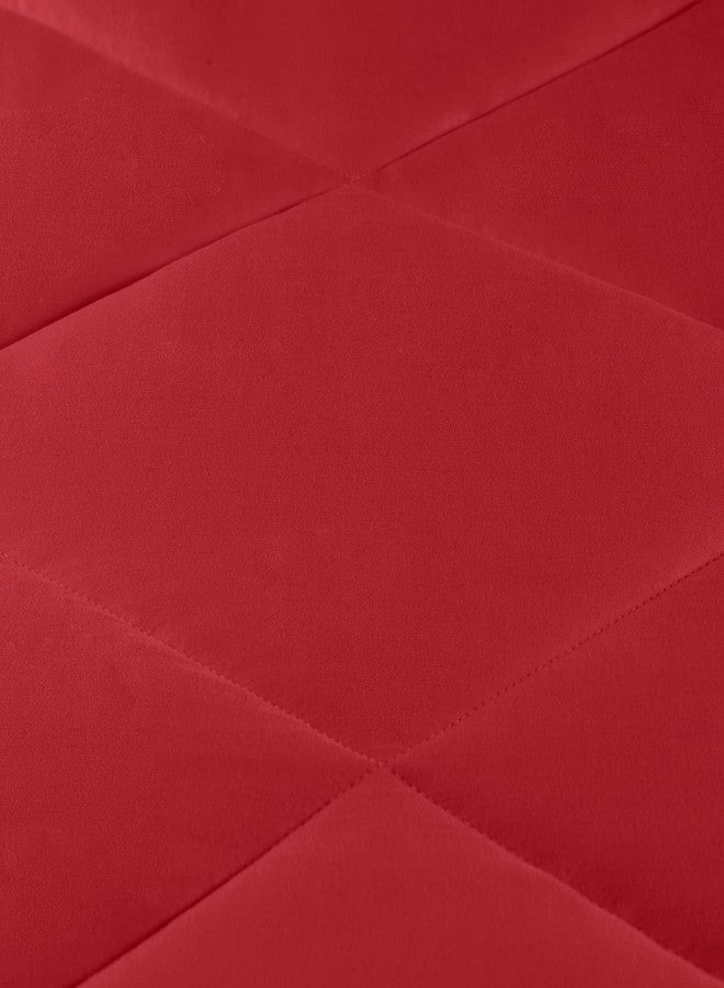 Eclipse Sleep Solutions Jerry Cooling Twin/Twin XL 5 pc Bedding Set in Red/Gray - Image 5