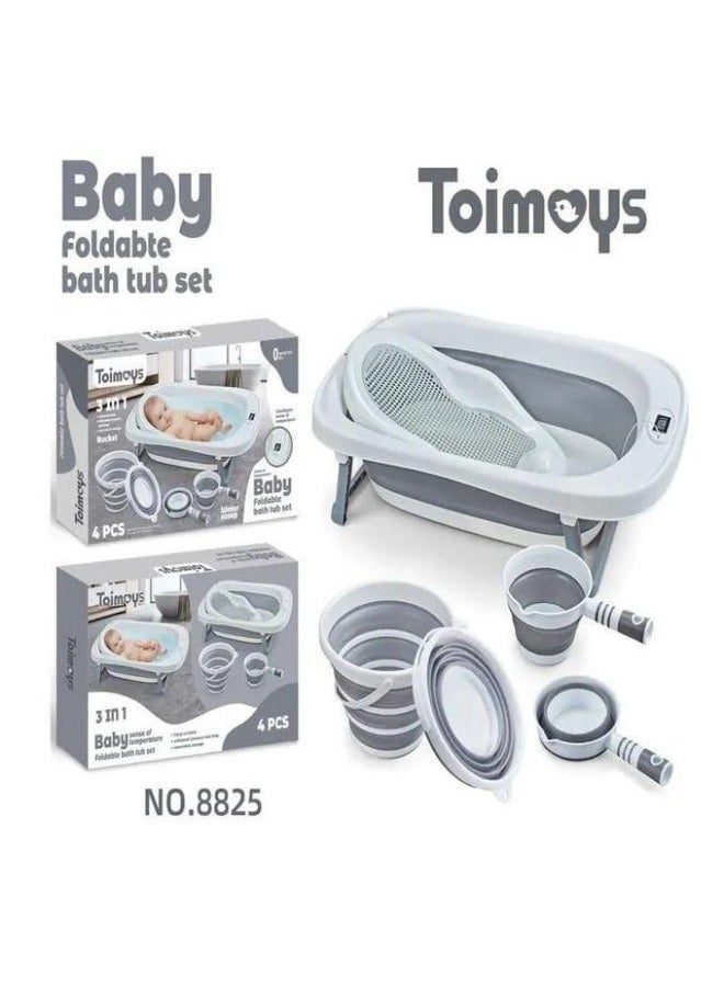 4-piece digital silicone bathtub - Image 1