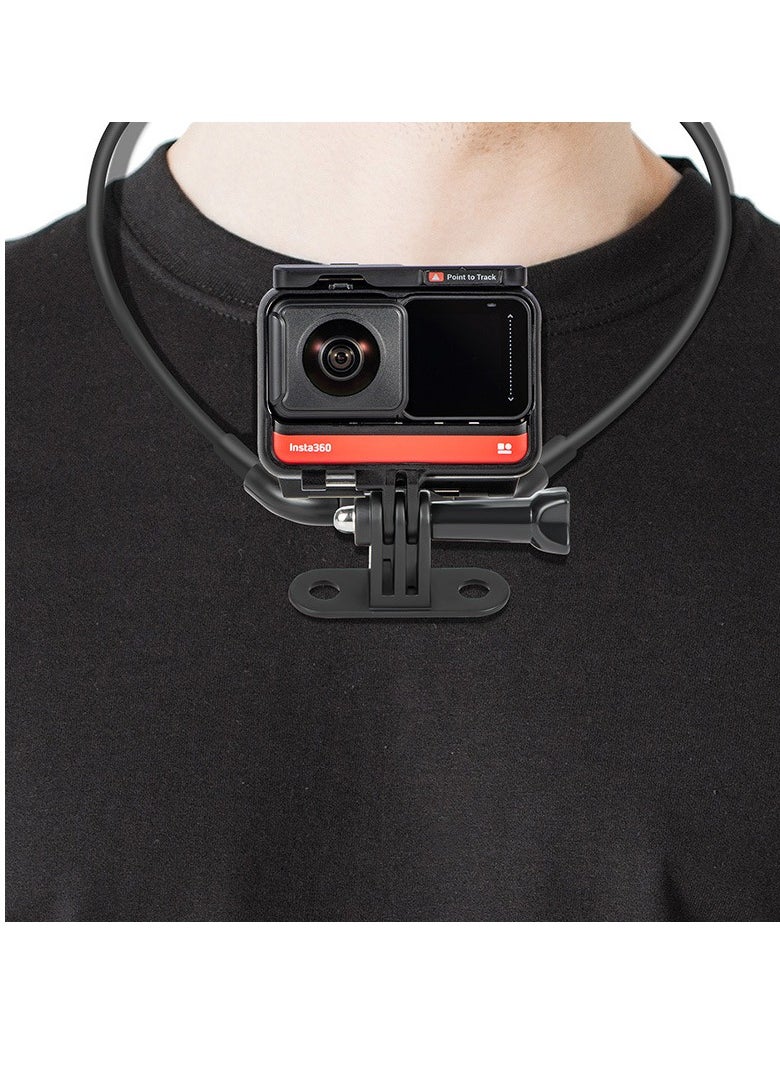 Neck Mount for DJI Osmo Pocket 3 Creator Combo, Neck Mount Compatible with GoPro, for DJI Osmo Pocket 3 Insta360 and Most Action Cameras Accessories