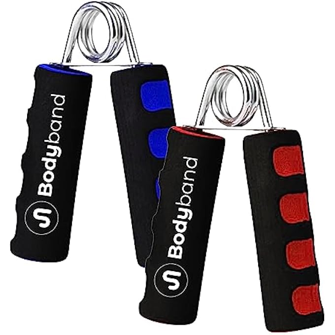 Bodyband Hand Grip Blue Red - Pack Of 2 - Image 1