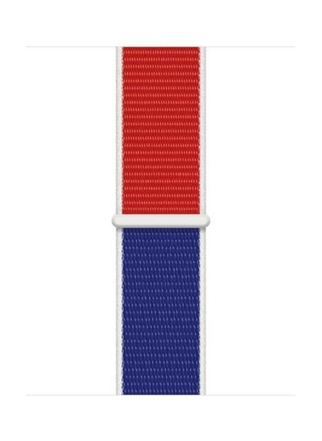 NIBEMINENT - International Loopback Replacement Watchbands for Apple Watch Series 7/6/SE/5/4/3/2/1 38/40/41mm Russia - Image 1